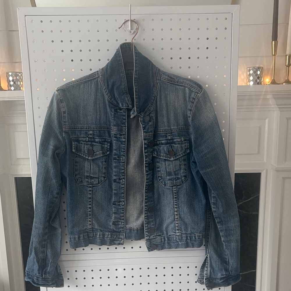 Kut from the Kloth Faded Blue Jean Jacket